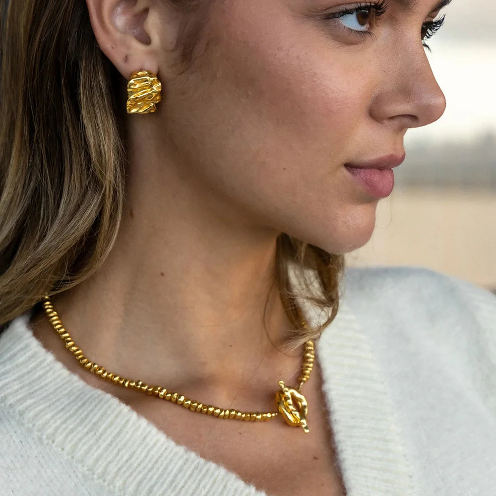 Golden Aurora Earrings