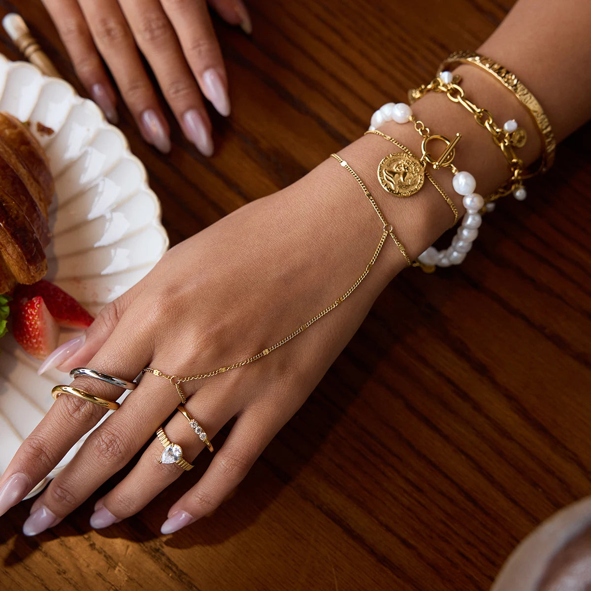 Kiran - Hand chain bracelet