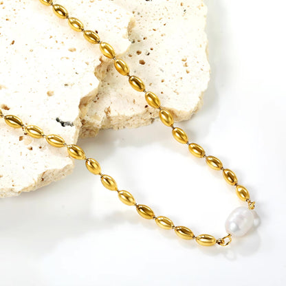 Pearl Bead Necklace - Temple Jewelry