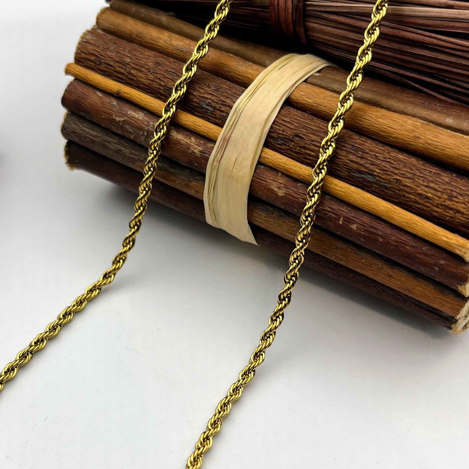 Twisted Rope Chain - Temple Jewelry