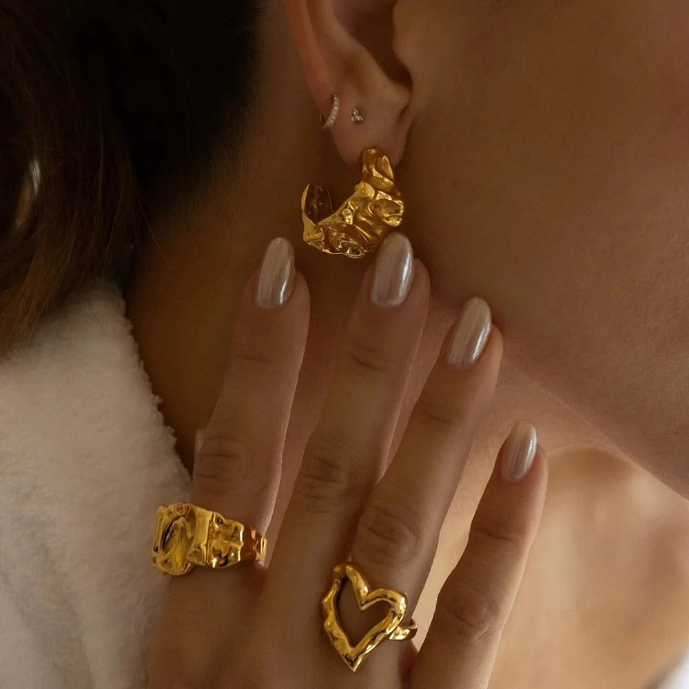 Golden Aurora Earrings