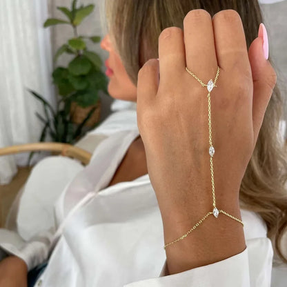 Siam - Hand chain bracelet